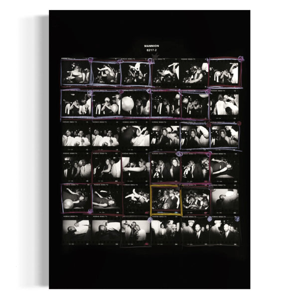 The Notorius B.I.G. Contact Sheet Print