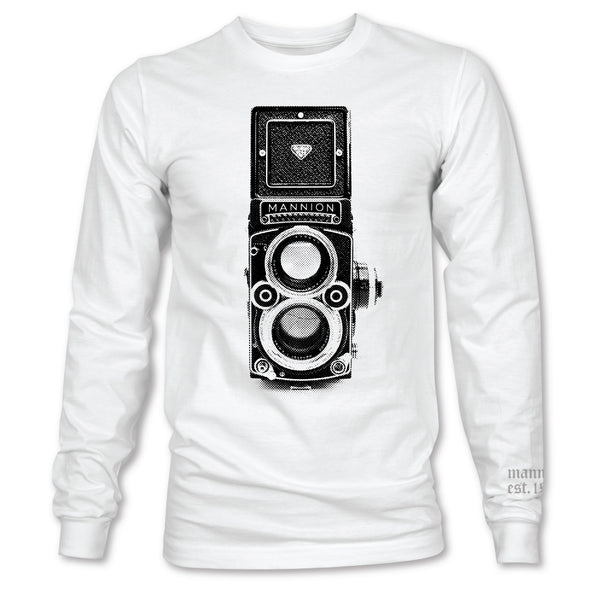 Mannion Flex Long Sleeve White Shirt