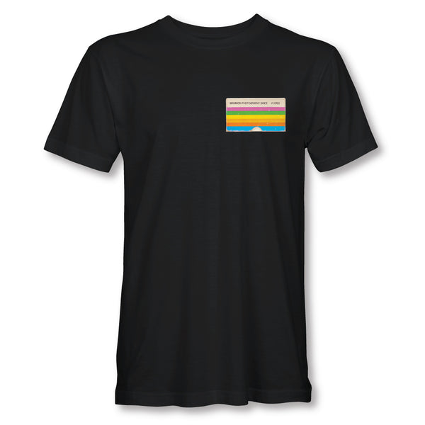 Mannion Rainbow Black Short Sleeve Tee