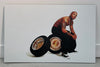 The Game-Tires (37.5 x 24  in)